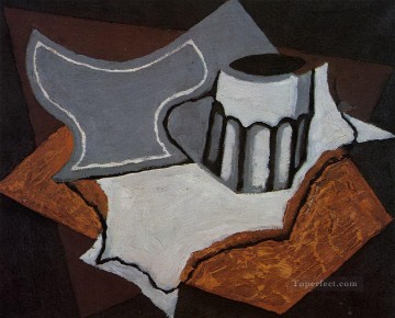 フアン・グリス Painting - ゴブレット 1927 フアン・グリ